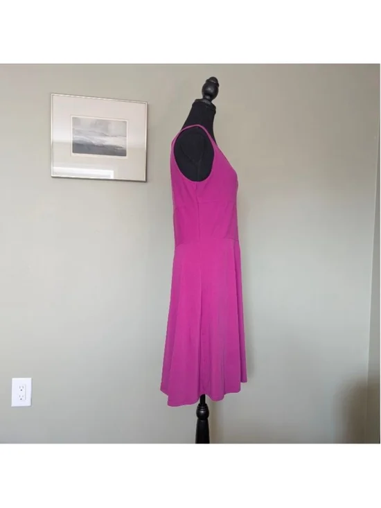 prAna Amelie Dress V-Neck Midi Magenta M Athleisure Performance Wear - Picture 6 of 11